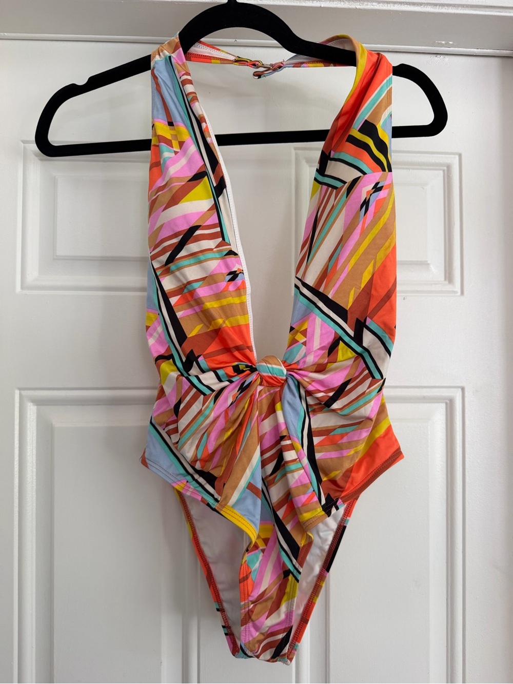 Victoria's Secret Multicolor Geometric One-Piece